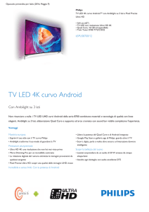 Product Leaflet: TV™ LED 4K curvo Android