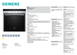 Siemens HE53BC550C FORNI INCASSO Predecessore