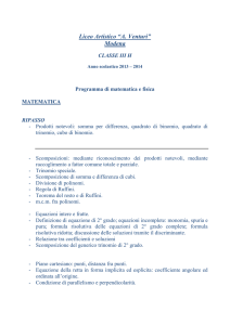 Liceo Artistico “A. Venturi” Modena