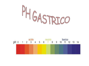 Il pH gastrico e intestinale, farmaci antiacidi
