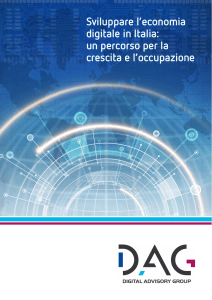 Sviluppare l`economia digitale in Italia