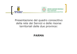 rete dei Servizi e delle risorse territoriali della Provincia di Parma