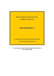 matematica - mat.uniroma3