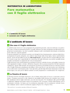 Foglio Elettronico