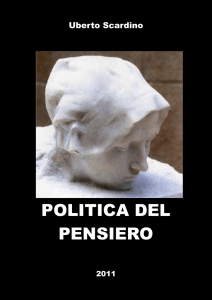 politica del pensiero