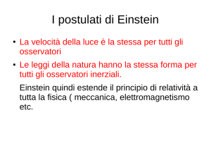 relatività1 - di Paolo Albrigi