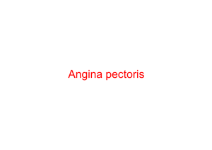 Angina pectoris - I blog di Unica