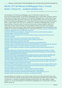 || PDF sosisbookc1a Barche 1875 del Mercato di Billingsgate Nuove