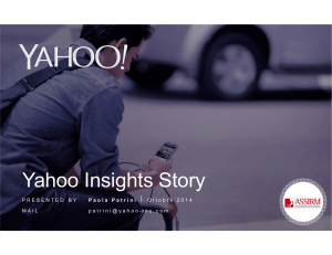 Yahoo Insights Story