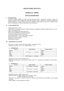 misuratore digitale modello m890g