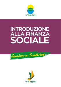 Introduzione alla Finanza Sociale