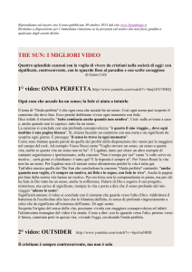 THE SUN - Parrocchia Santi Cirillo e Metodio