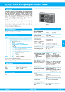 Interruttore principale batteria BMS01 4