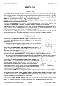 memoria ram - Altervista