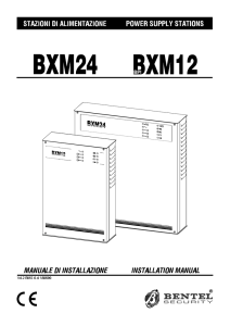 The BXM24 Power Supply Station requi