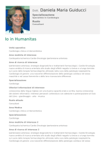 Dott. Daniela Maria Guiducci Io in Humanitas