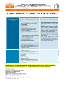 laboratorio elettrotecnica elettronica