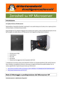 Zeroshell su HP Microserver