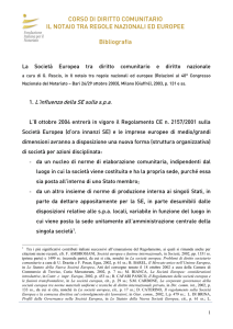 CORSO DI DIRITTO COMUNITARIO IL NOTAIO TRA REGOLE