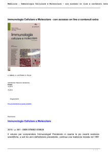 Medicina : Immunologia Cellulare e Molecolare