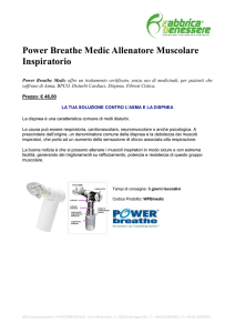Power Breathe Medic Allenatore Muscolare Inspiratorio
