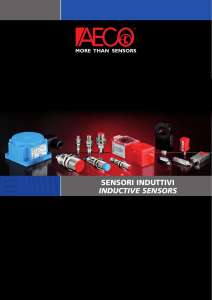 sensori induttivi inductive sensors