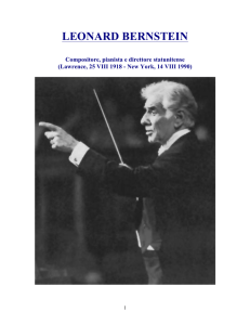 Bernstein - Magia dell`opera
