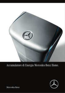 Accumulatore di Energia Mercedes-Benz Home.