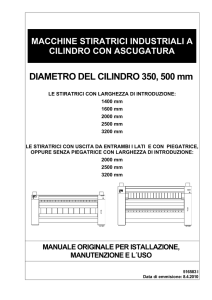 DIAMETRO DEL CILINDRO 350, 500 mm