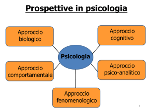 psicologia sociale - Dipartimento di Scienze Politiche e Sociali