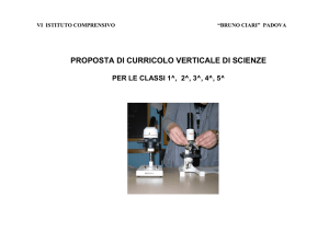 Scienze - Home Page - 6° Istituto Comprensivo Padova