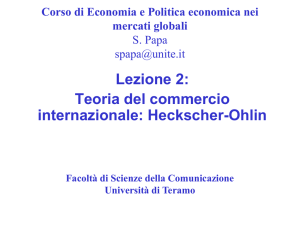 Presentazione di PowerPoint - Facoltà di Scienze della