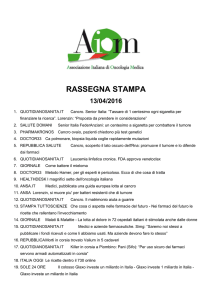 rassegna stampa