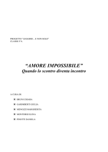 amore impossibile - Liceo Ariosto Spallanzani