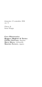 Coro Filarmonico Ruggero Maghini di Torino