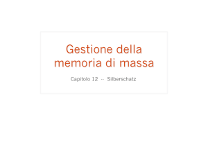 Gestione della memoria di massa