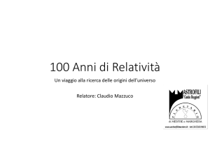 100 Anni di Relatività