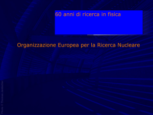 Organizzazione Europea per la Ricerca Nucleare 60