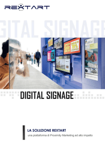 Interactive Digital Signage