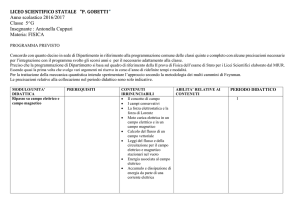 Fisica - Liceo scientifico Gobetti