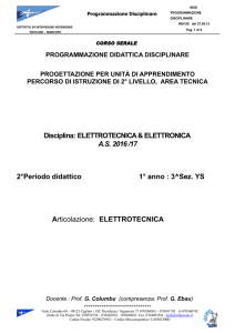 Elettrotecnica ed Elettronica - 3Ys - Buccari