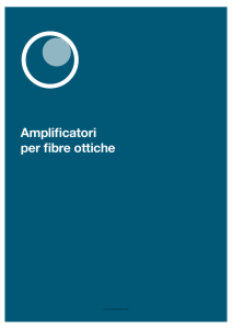 Amplificatori per fibre ottiche