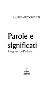 Parole e significati