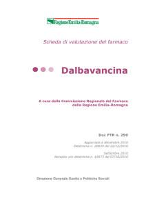 Dalbavancina - Salute Emilia-Romagna