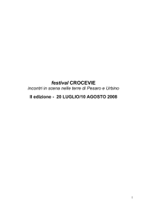 festival CROCEVIE - Musei del Montefeltro