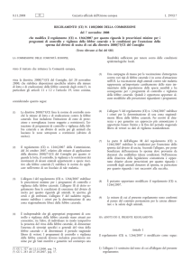(CE) N. 1108/2008 DELLA COMMISSIONE del 7