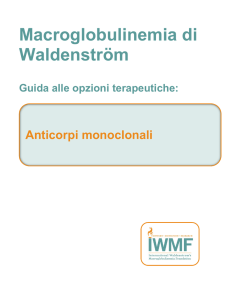 Anticorpi monoclonali - International Waldenstrom`s