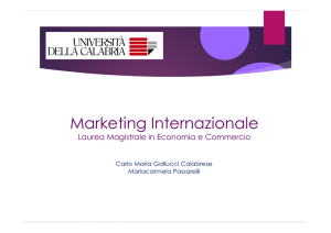 Marketing Internazionale