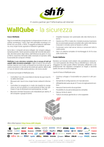 WallQube - la sicurezza - Shift Srl media server