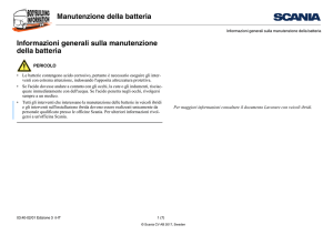 Manutenzione della batteria Informazioni generali sulla